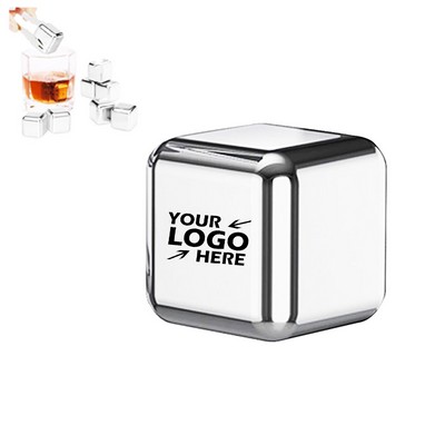 1in Stainless Steel Ice Cube