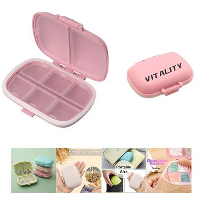 8 Grids Organizer Pill Box