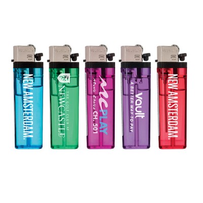 Transparent Flint Lighter