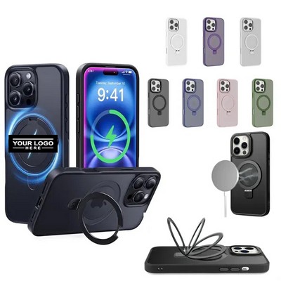 Custom Mobile Phone Case with Built-in Stand