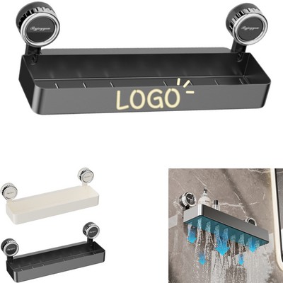Drill - free Suction Cup Storage Rack for Bathroom