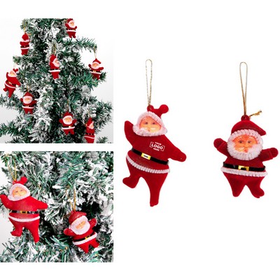 Set Of 6 Christmas Tree Hanging Ornaments