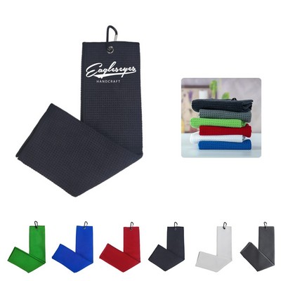 Golf Embroidered Towel