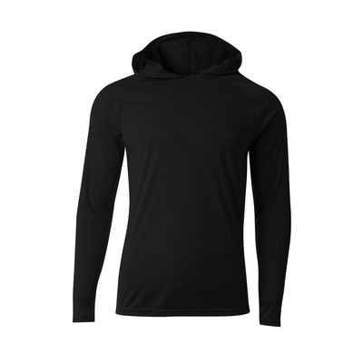 A4® Cooling Performance™ Men's Long Sleeve Hooded Tee