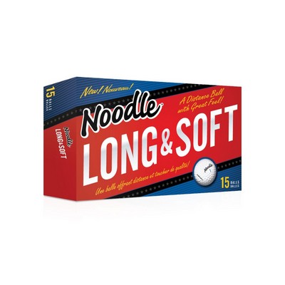 TaylorMade Noodle Long & Soft Golf Ball with Custom Imprints