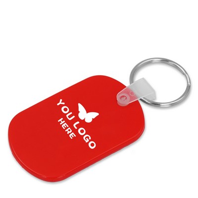 Pvc Soft Material Key Tag