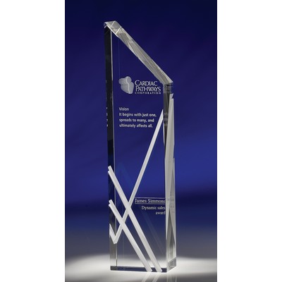10.5" Perceptions Crystal Award