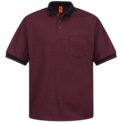 Red Kap® Men's Short Sleeve Performance Knit Twill Polo Shirt