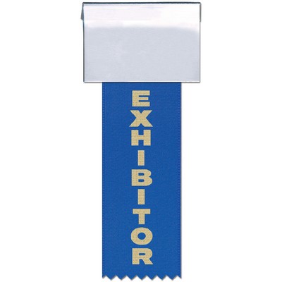 Cardholder Name Badge w/ ID Ribbon