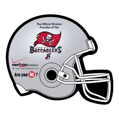 Football Helmet Shape Paper Hand Fan W/out Stick