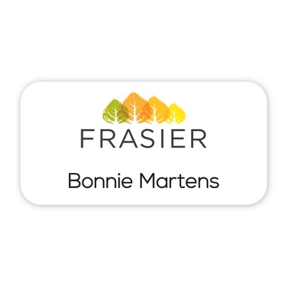 USA Made Eco-Friendly Sublimated Personalized Aluminum Badges (6-10 Sq. Inches)