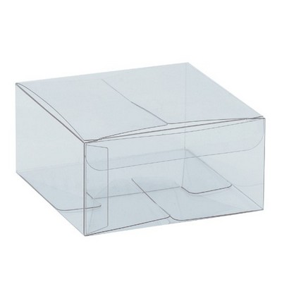 Transparent Plastic Box w/Circle Handle