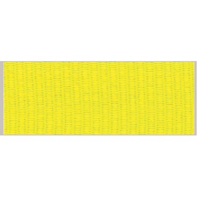 7/8" Neon Yellow Neck Ribbon with Snap Clip