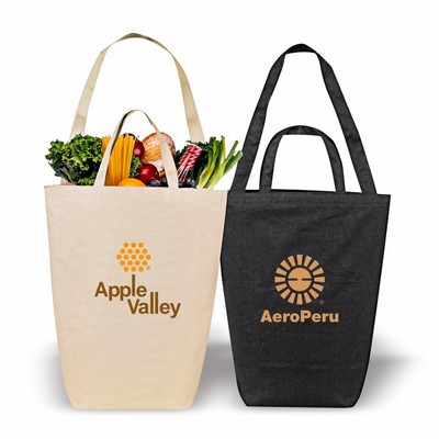 Dual Handle Cotton Shopping Bag