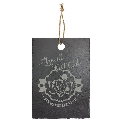 Rectangle Slate Cutting Board with Hanger String