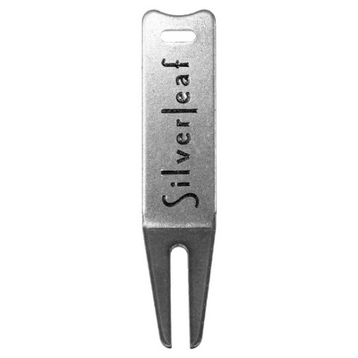 Metal Divot Tool With Club Rest - Die Struck Logo