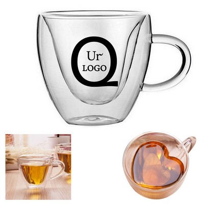 180Ml Creative Heart Shape Cup