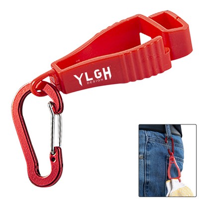 Plastic Clip With Flat Carabiner