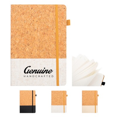 A5 Eco-Friendly Cork Leather Notebook