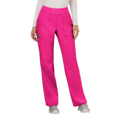 Cherokee - Workwear Revolution - Mid Rise Straight Leg Pull-on Pant