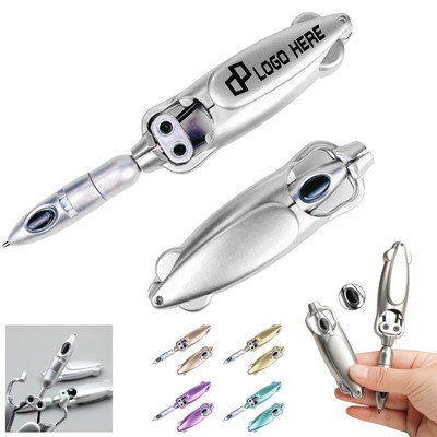 Deformable Robot Metal Ballpoint Pen