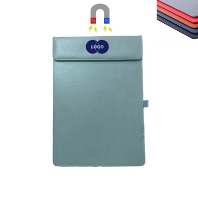 Strong Magnetic Leather Clipboard