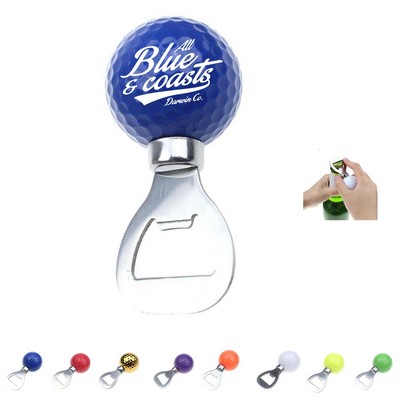 Golf Ball Bottle Opener