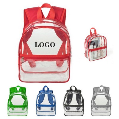 Sporty Clear Backpack – Lightweight & Spacious