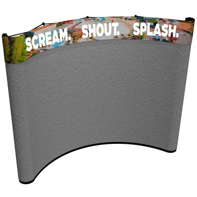 8' Curved Show 'N Rise Header Panel