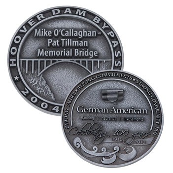 2.5" Zinc Alloy Medallion