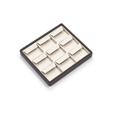 Leatherette Light Weight 9 Earring Tray