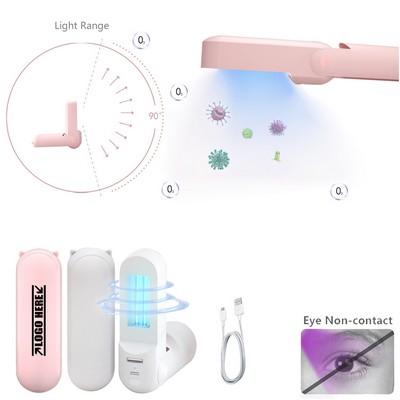 UVC Sterilizing Lamp w/Power Bank