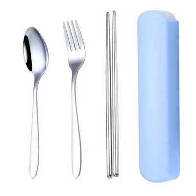 Three-Piece 304 Stainless Steel Tableware Set