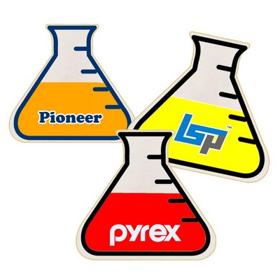 4" Erlenmeyer Flask Logo Sugar Cookie
