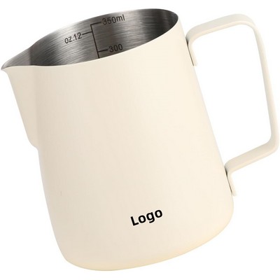 Milk Frothing Pitcher 304 Stainless Steel Multi-Purpose 12Oz Home Use Frothing Pitcher