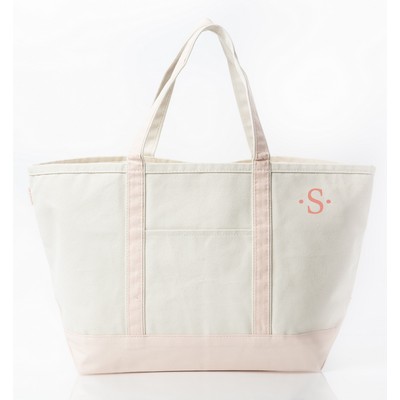 Large Classic Powder Pink Tote