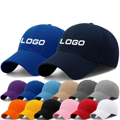 Customizable Multi-Colored Baseball Cap