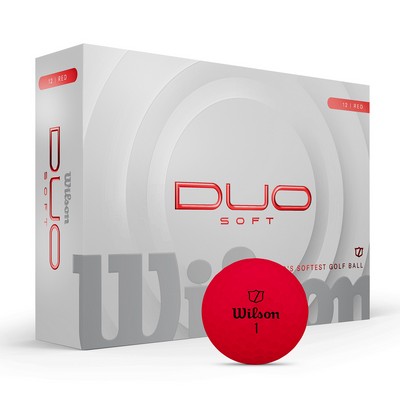 Wilson® Duo Soft Red Golf Balls