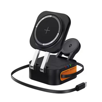 MagSafe Magnetic 4-In-1 Folding Fast Wireless Charger