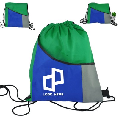 13.39X17.72 Inch Terylene Drawstring Backpack