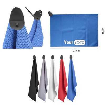 Outdoor Sports Magnetic Golf Towel