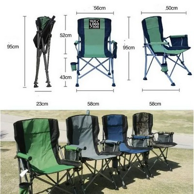 Portable Folding Chair with Carrying Bag for Outdoor & Camping