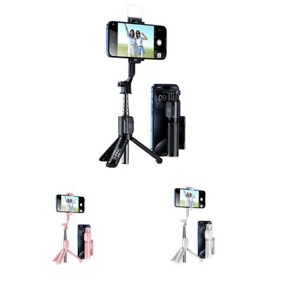 Selfie Stick Tripod with Fill Light Wireless Remote