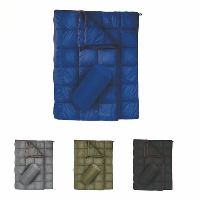 Portable Camping Blanket With Storage Bag
