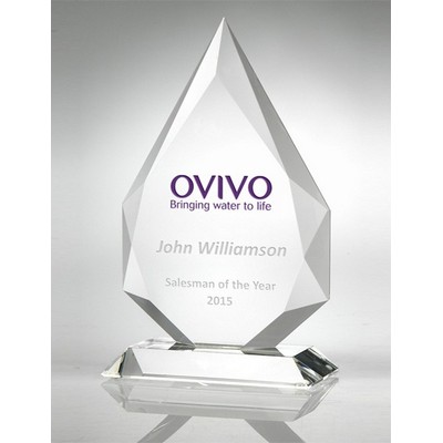Legend Optic Crystal Award (7"x11")