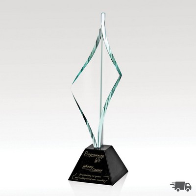 Glass Award - Exclaim II - 18"