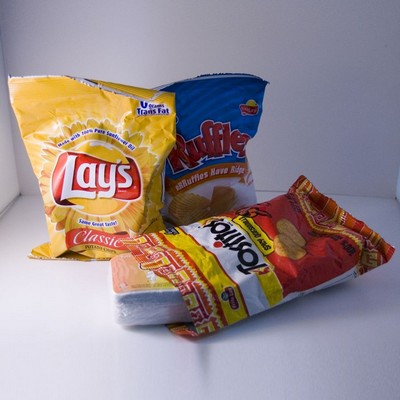 Product Simulation Compressed T-Shirt w/Customer's Packaging