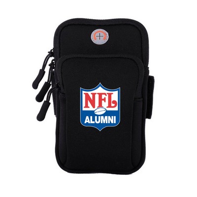 Promotek iBank® Sports Running Arm Band Bag Case for Smartphones (Black)