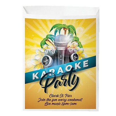2-Sided Digital Full Color Paper Bags (7½"x10")