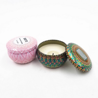4 Oz. Candle Candy Tin Box